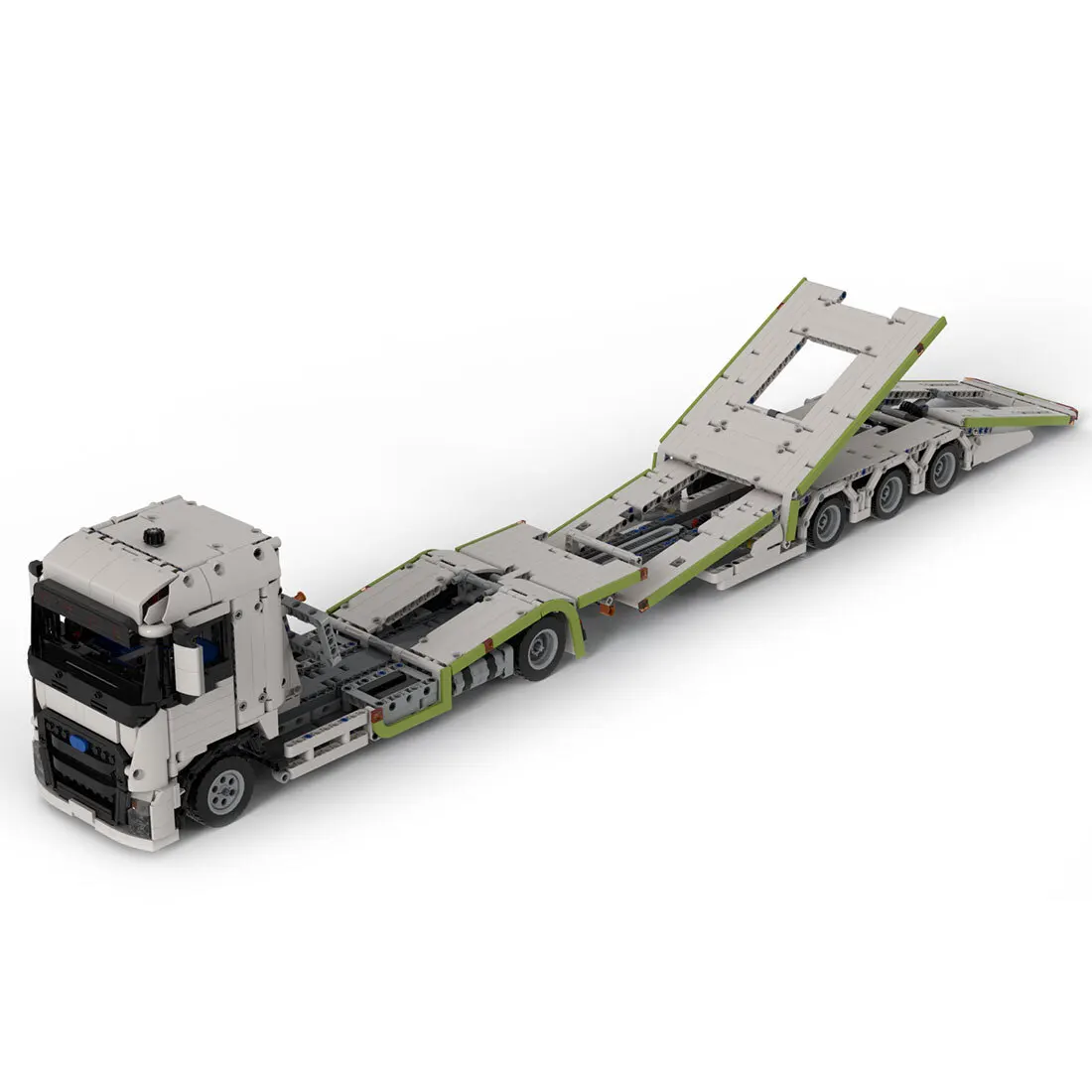 

Custom MOC-71551＆MOC-71915 F-Max Truck Transporter (2012 Parts) Toys Gift