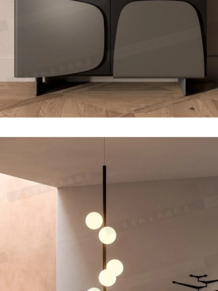 

Sideboard Cabinet Modern Minimalist Sofa Side Cabinet Living Room Locker Italian Minimalist