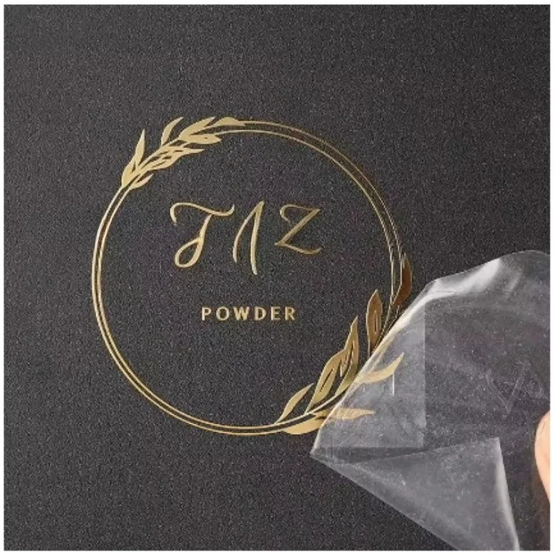 3D Custom Transfer Sticker Shine Metal Logo Crystal Label Self-adhesive Brand Personalized DTF Print UV Foil Relief