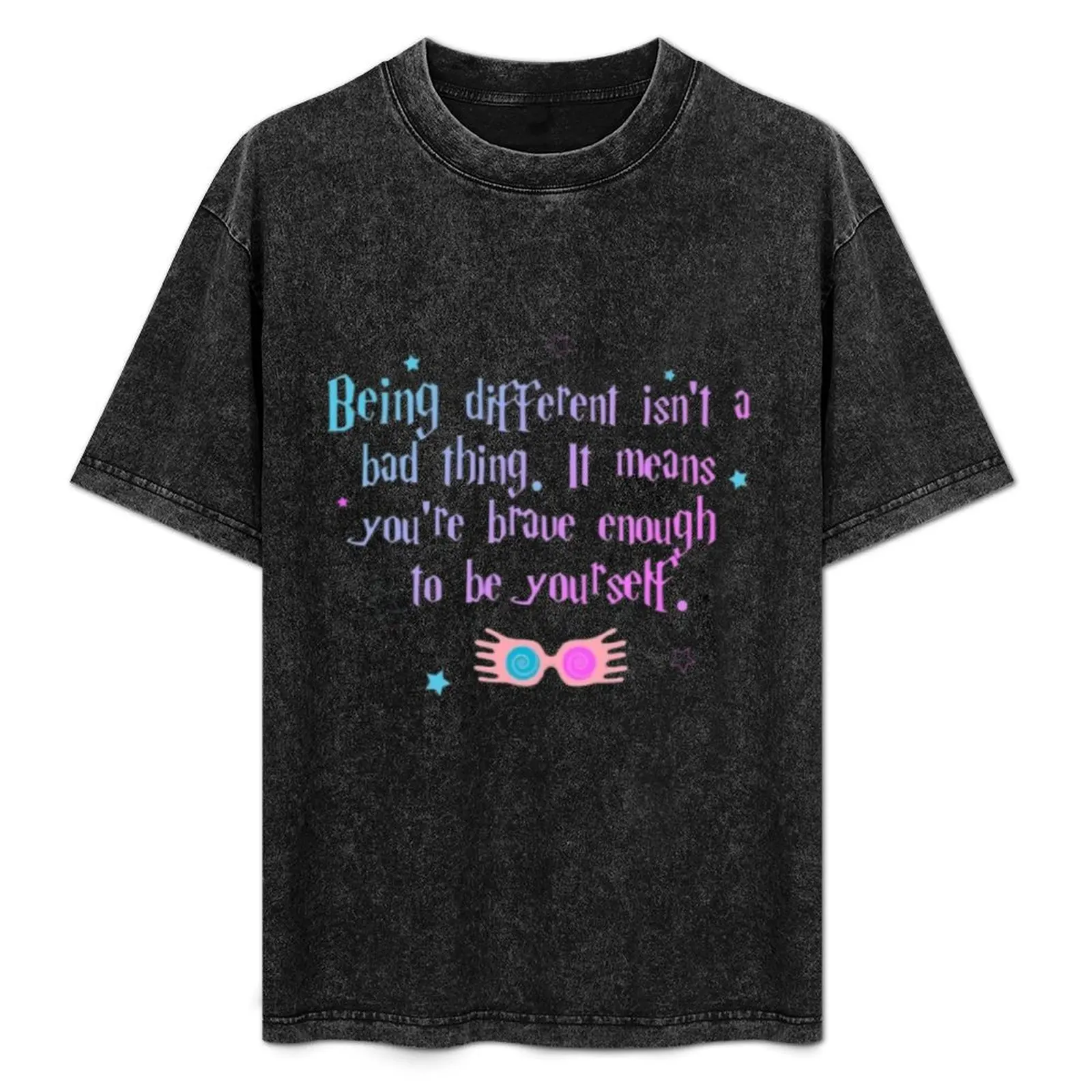 

Being different is no bad thing T-Shirt funny t shirts man essential t shirt T-Shirt