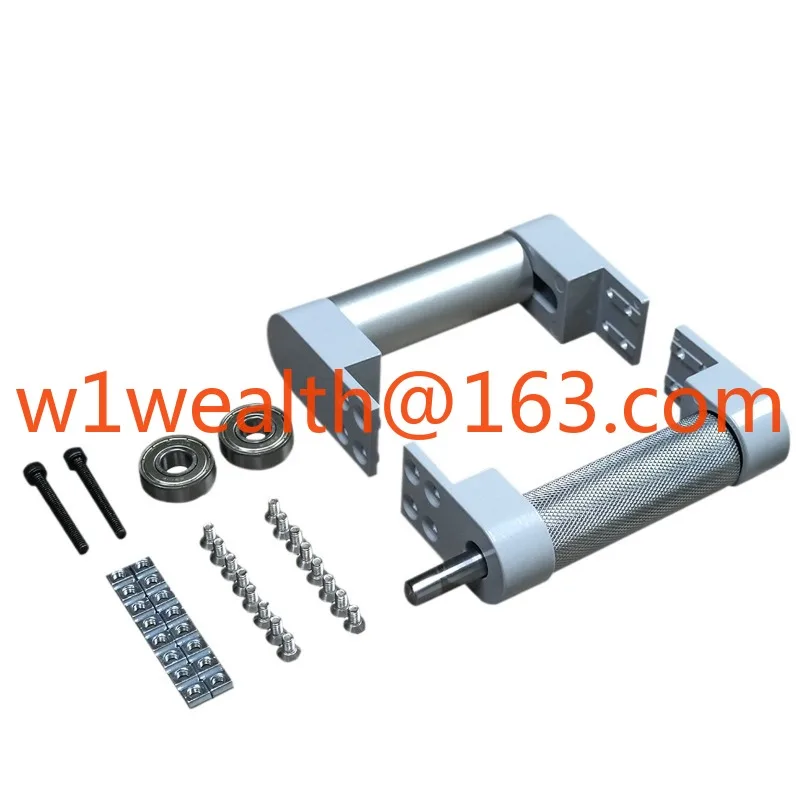 2040 conveyor belt small conveyor belt accessories full set of leader/follower power roller shaft belt assembly line roller