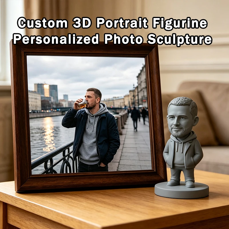 custom 3d figurine,3d printed portrait,personalized bobblehead, custom statue from photo, cycling rider figurine, memorial keeps