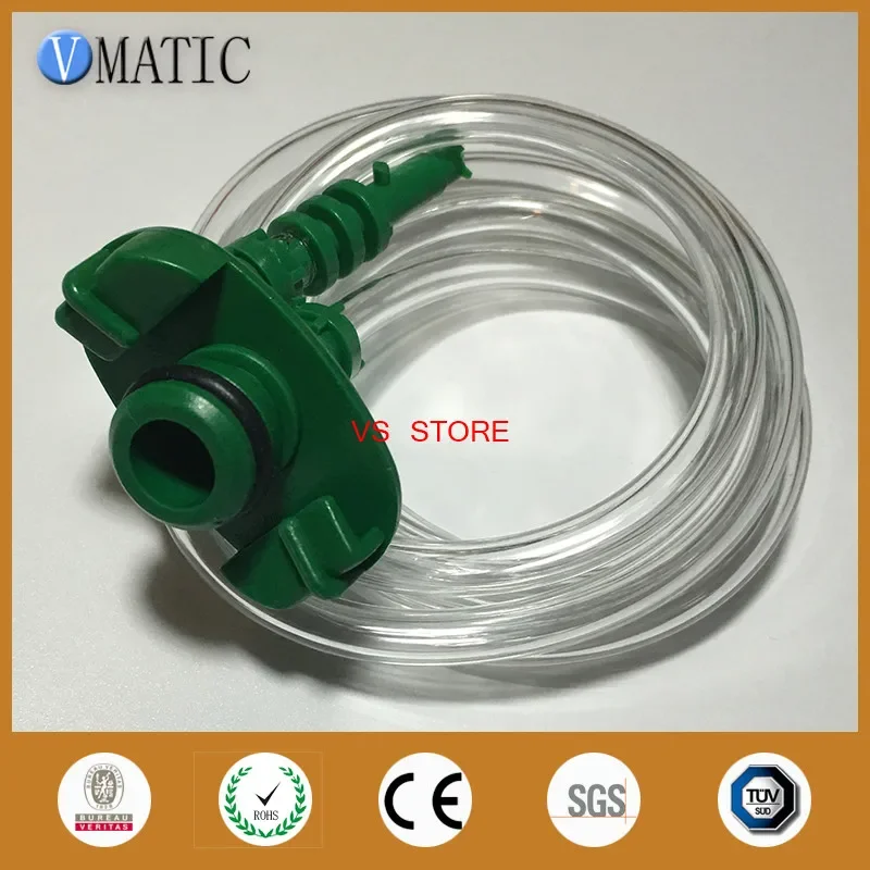 Free Shipping Trade Assurance Quality 5cc/ml Dispenser Dispensing Needle Tips Pneumatic Syringe Barrel Valve Robot Adapter