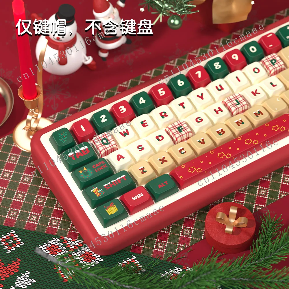 Christmas Eve, original keycap MDA highly personalized customized pbt sublimation mechanical keyboard cap
