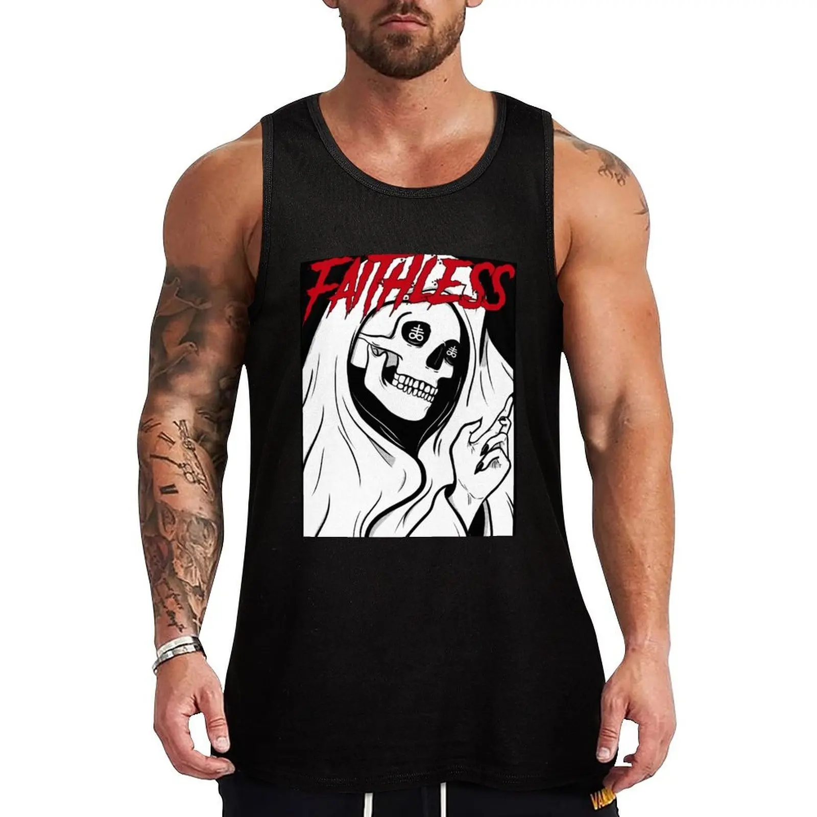 

Faithless Tank Top Cotton Tank Top Soft Casual Sleeveless Shirt