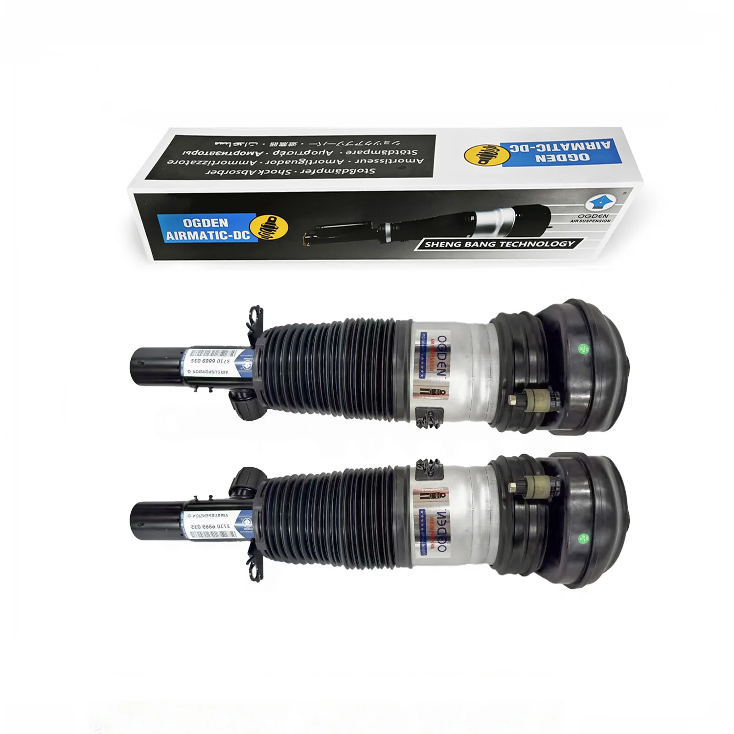 OGDEN  2X Front Air Suspension Shock Strut VDC For BMW X7 XB7 G07 xDrive40i 50iX M50iX- 37106869035 37106869036