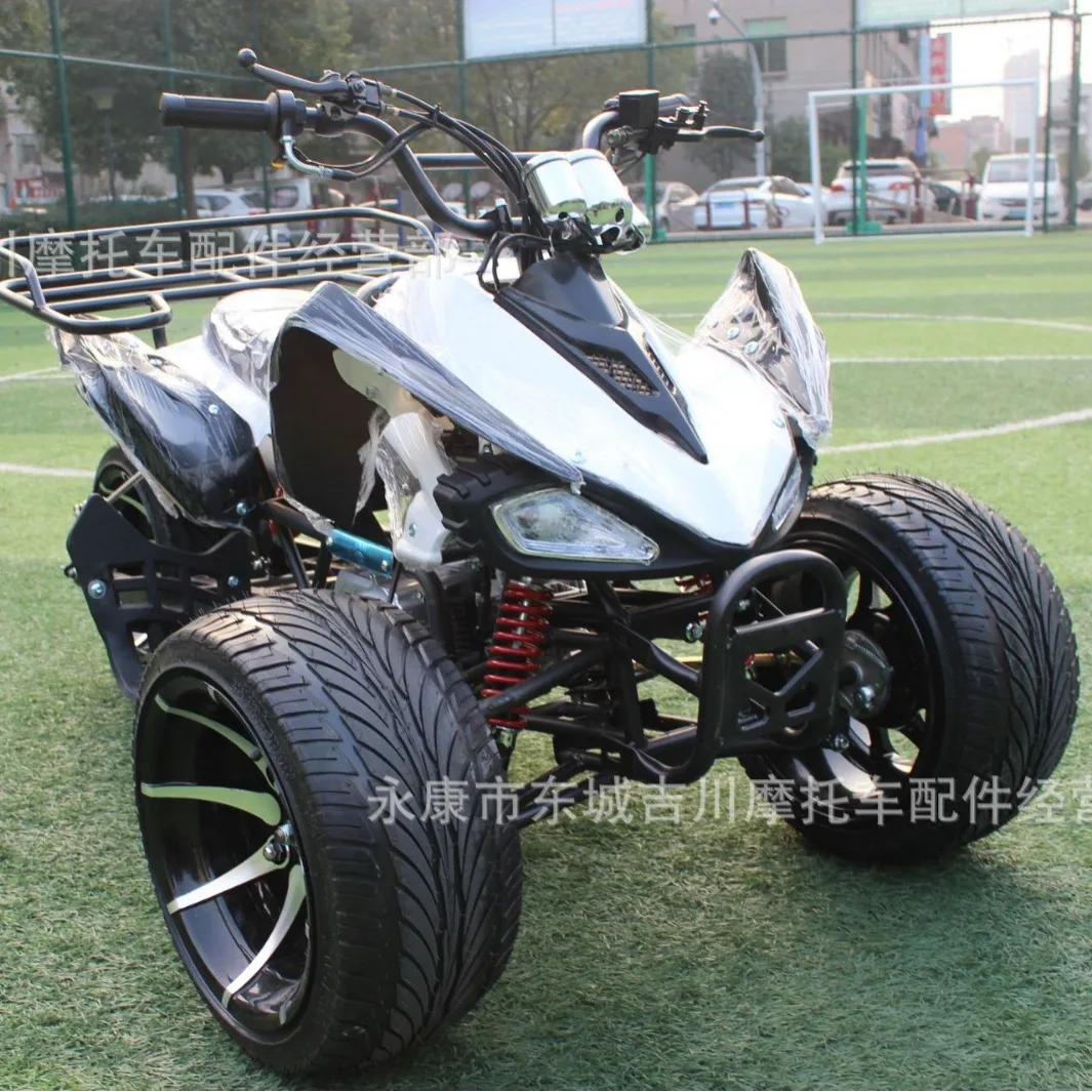 Three-wheeled beach bike reverse tricycle ATV recumbent machine 125 small Mars field reverse tricycle off-road motorcycle