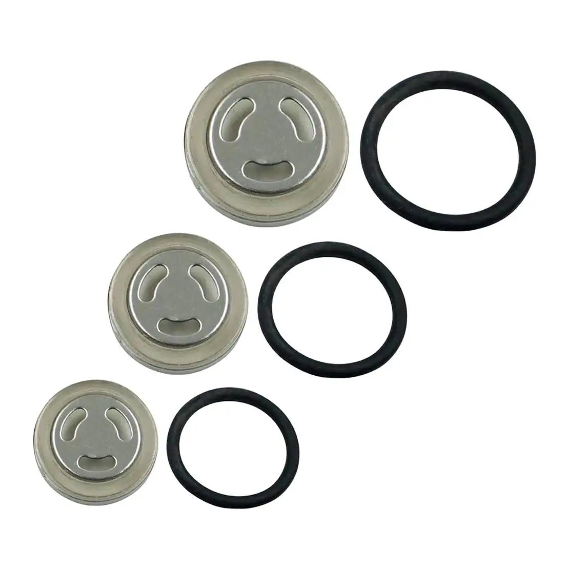 Lente de cristal de visión de depósito de cilindro maestro de freno de motocicleta Universal de 12mm 14,5mm 18mm con juntas de sellado