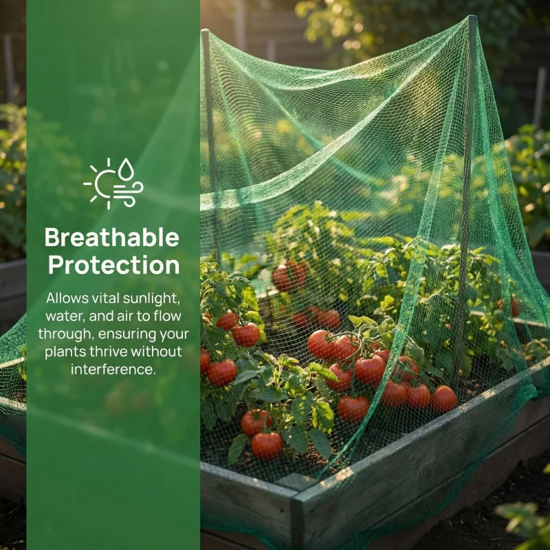 Special garden protective mesh for vegetables and flowers, bird-repellent net, insect-proof net1Anti-bird netting