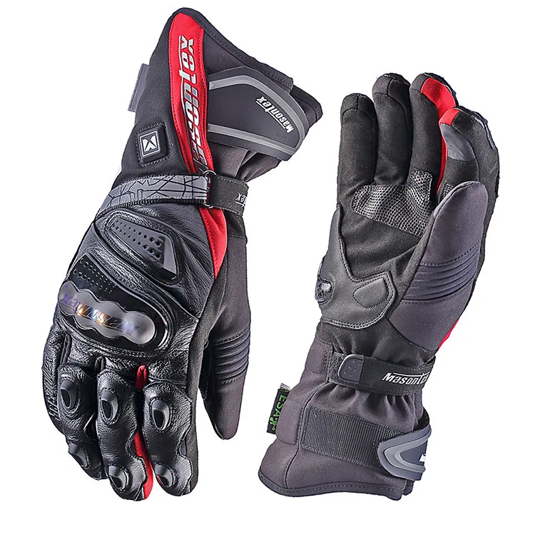 

Winter Ski Touch Screen Windproof Heated Full Finger Motorcycle Bike Bicycle Cycling Gloves