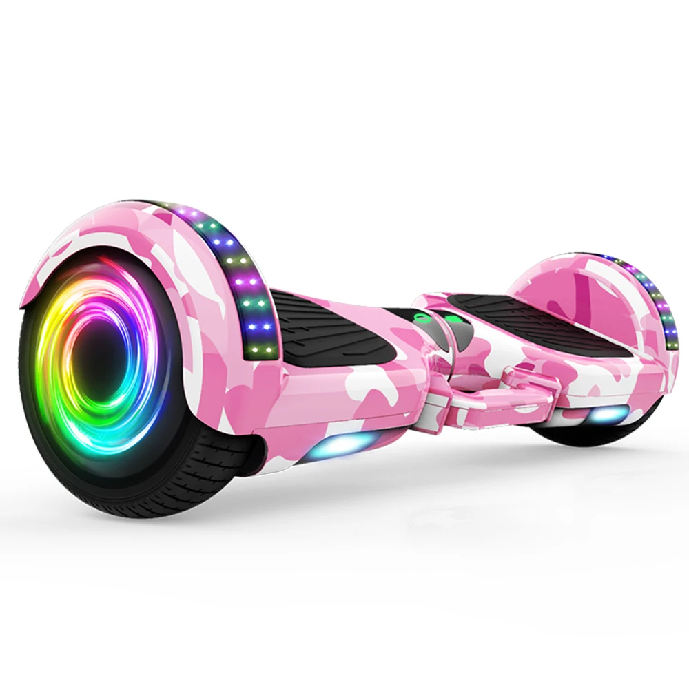 ZT Lower Price Promotion Led Self Balancing Electric Scooters 6.5 Inches Wheel Electric Scooters