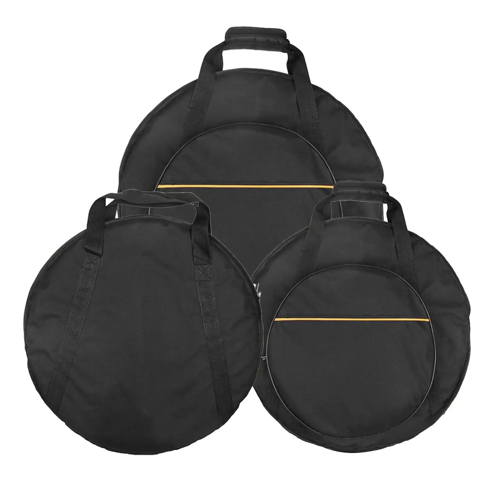 1PC Cymbal Storage Bag with Padded Dividers Musical Instrument Storage Bag
