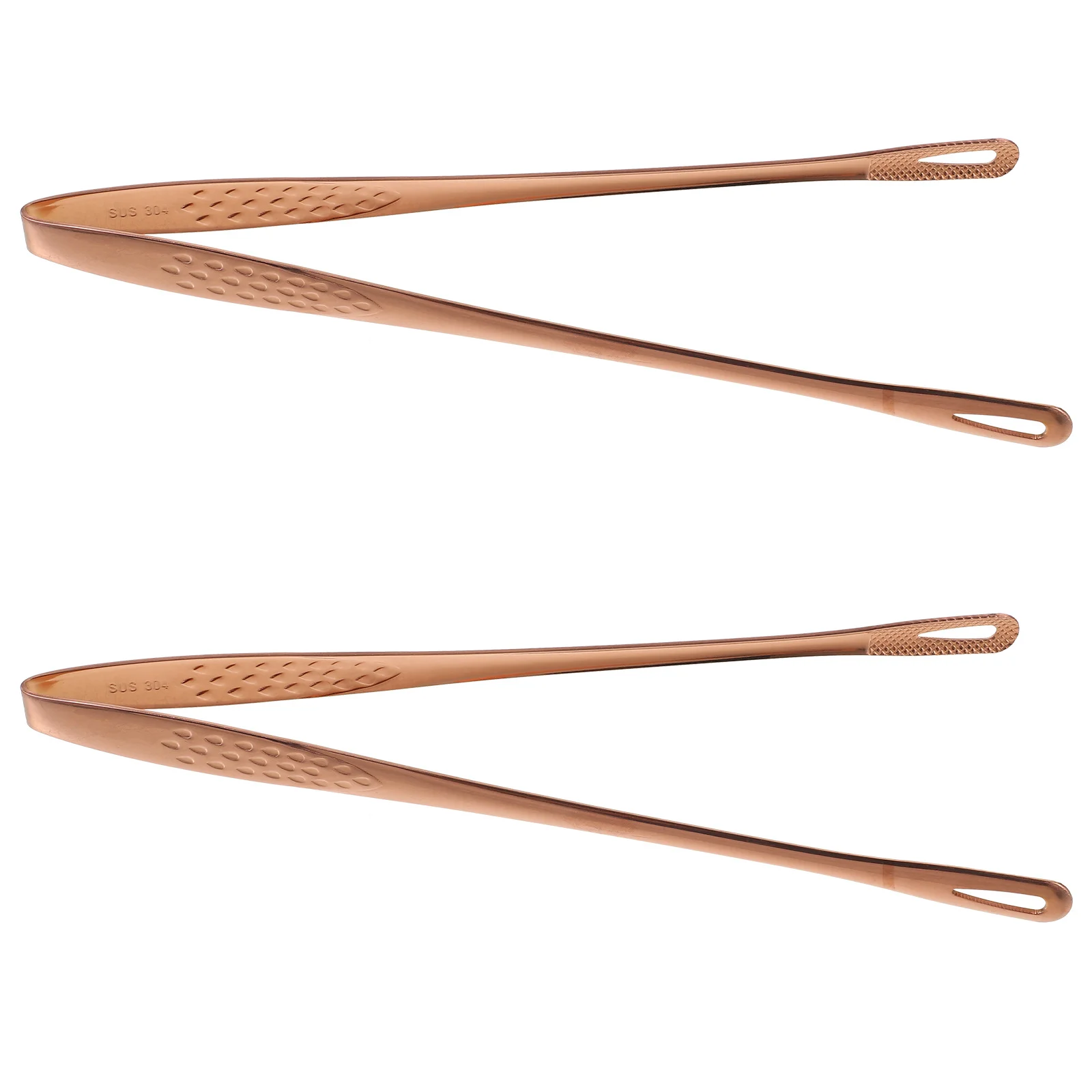 

1Set Stainless Steel Food Clamps Smooth Filter Oil Barbecue Tong Cooking Clip for Home Kitchen Buffet Party Barbecue Tong