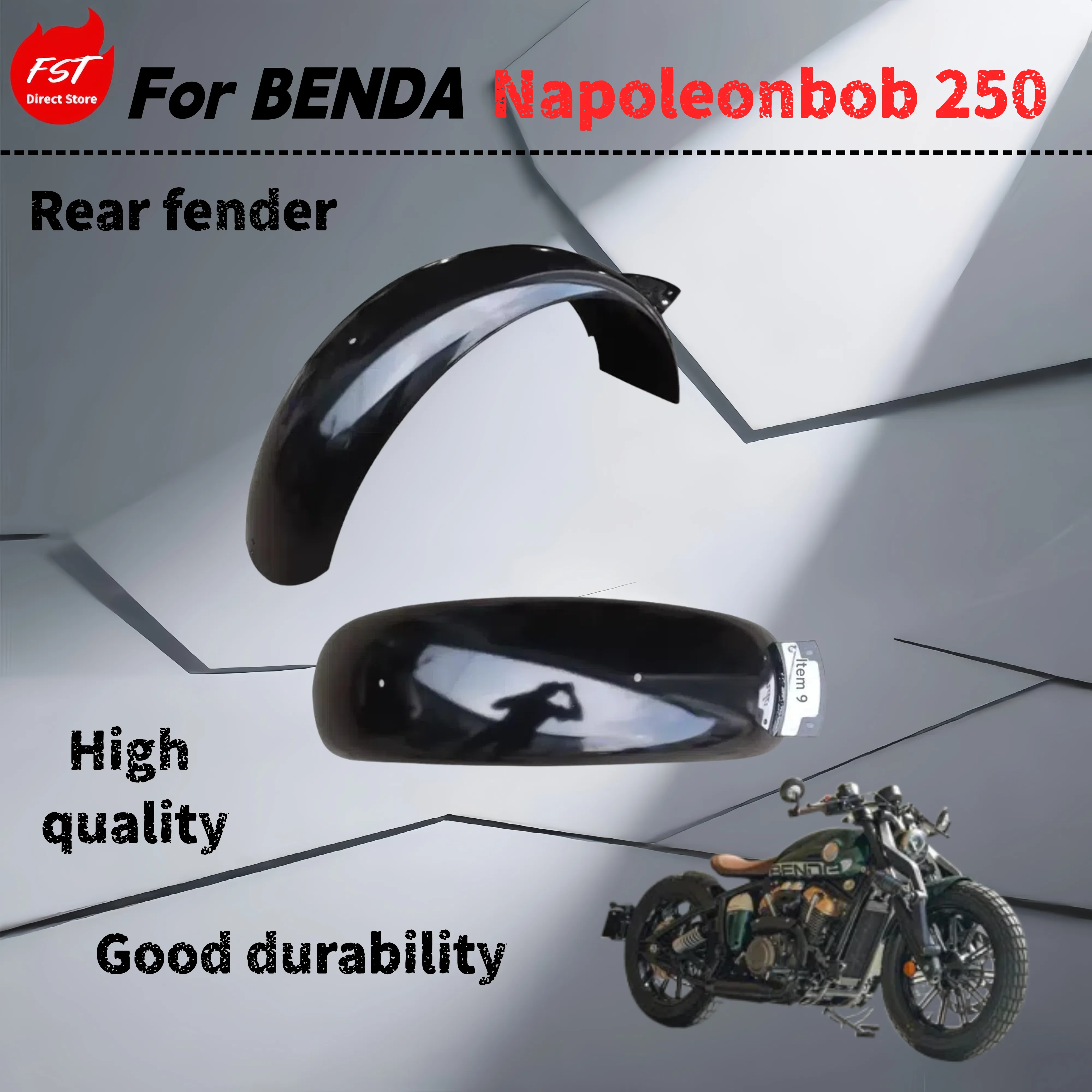 

For Benda Napoleonbob 250 modified rear masonry extended mason drain shield