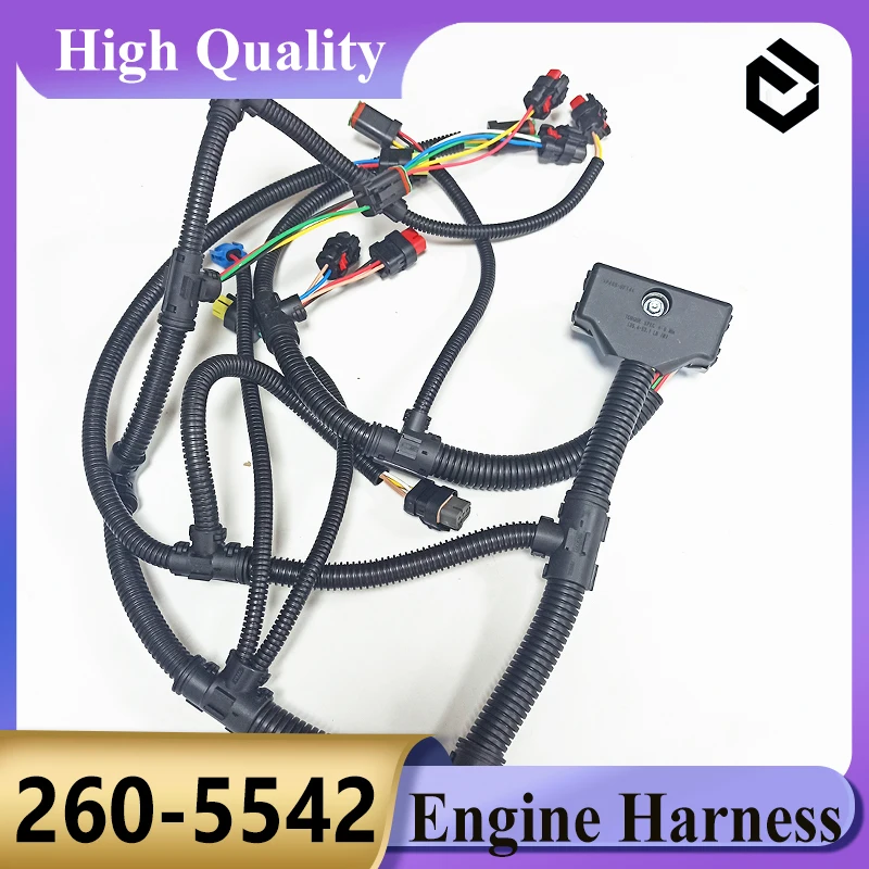 260-5542 2605542 Engine Wire Harness for Caterpilar CAT Engine C6.6 323D E323D  Excavator Parts