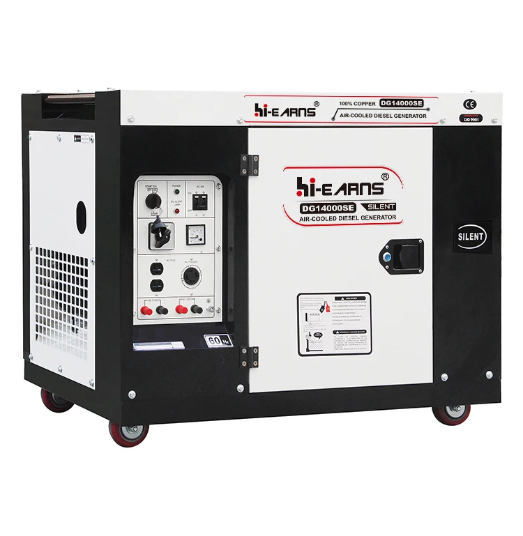 

Brand 10kw 12kva Single Cylinder Air Cooled 1102F Air Cooled Silent Diesel Genset