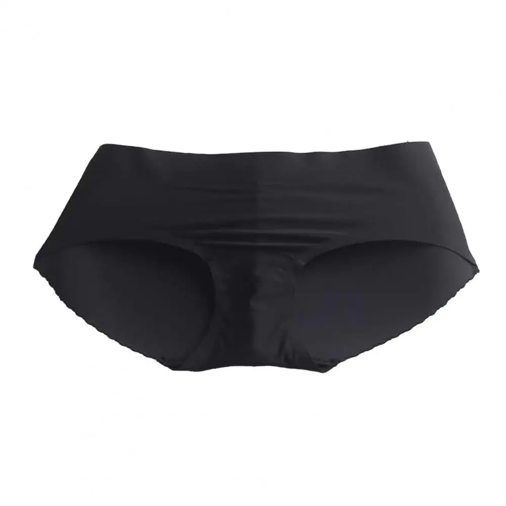 Female Enhancing Comfort Low Waist Padded Panties for Women Sexy Push Up Underwear for A Curvier Figure S-xl Sizes Briefs