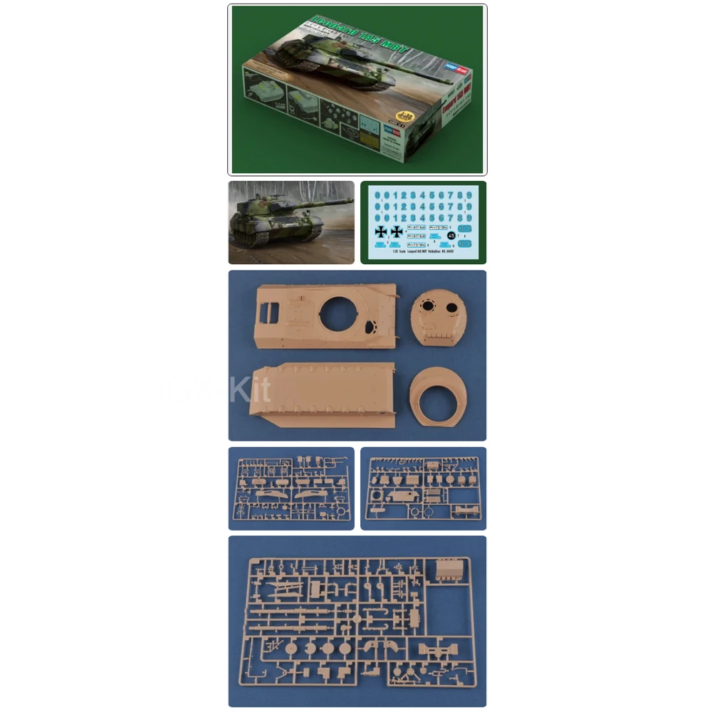 

Hobbyboss 84501 1:35 Scale German Leopard 1A5 Tank Plastic Model Building Kit