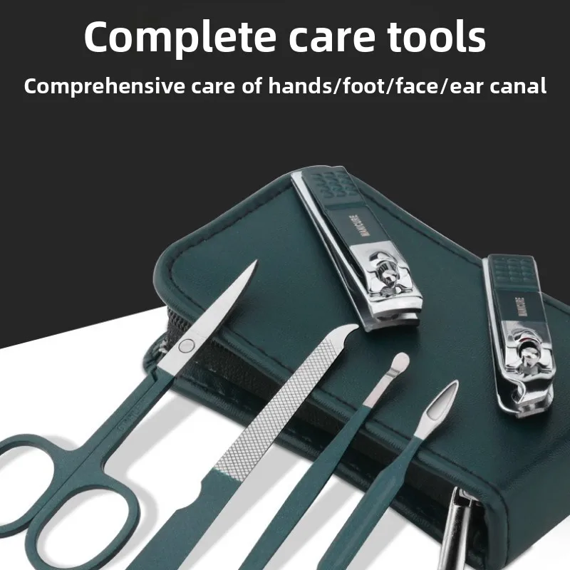 

Набор из 6-ти маникюрных ножниц из нержавеющей стали, портативные ножницы для ногтей, бытовые ножницы для удаления омертвевшей кожи, инструмент для маникюра.