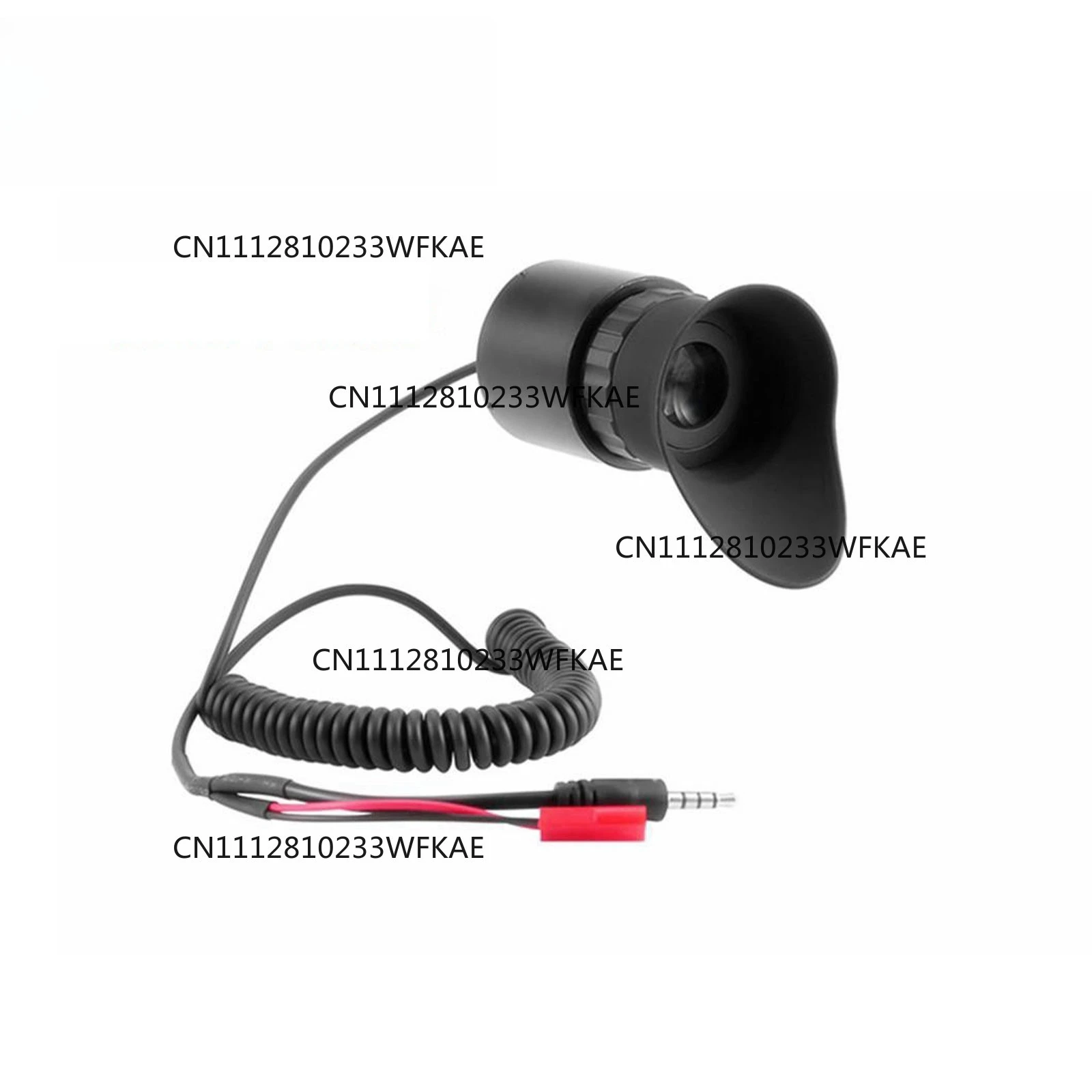 For V760A-5/V760C-5 NEW Portable Wearable Head Mounted Display 1024x768 HD Display with 38mm Eyepiece for Security Monitors