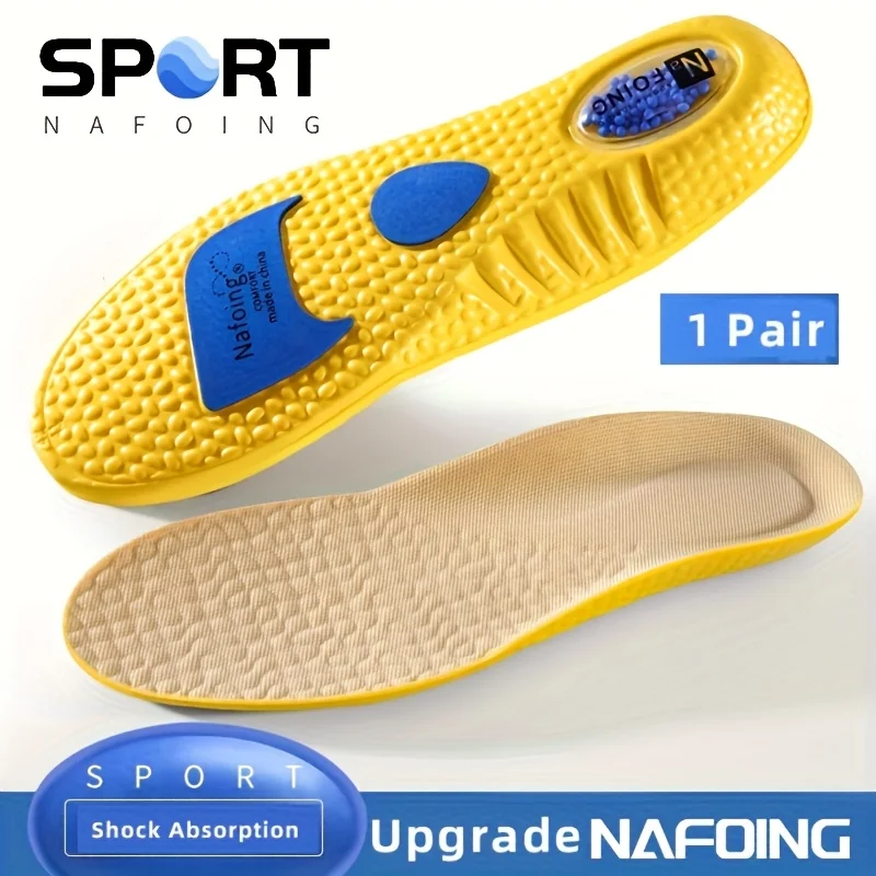 EVA Insoles for Shoes Sole Shock Absorption Deodorant Breathable Cushion Running Insoles for Feet Man Women Insoles