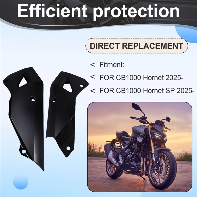 دائم دراجة نارية البطن عموم تحت القلنسوة هدية المحرك المفسد الحامي السفلي لهوندا CB1000 الدبور CB1000 الدبور SP 2025- Bl #4