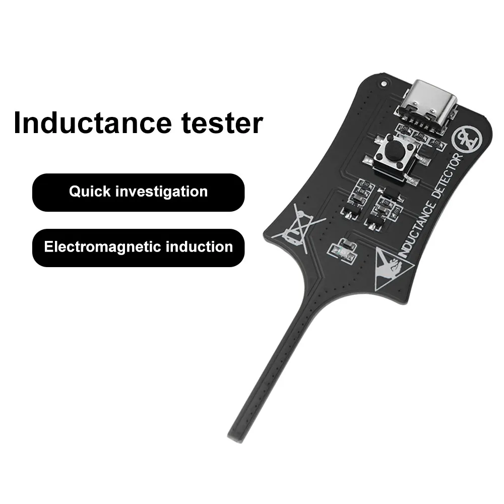 High Accuracy Motherboard Coil Tester Quick Investigation Professional Electromagnetic Induction Tester Portable Type-C