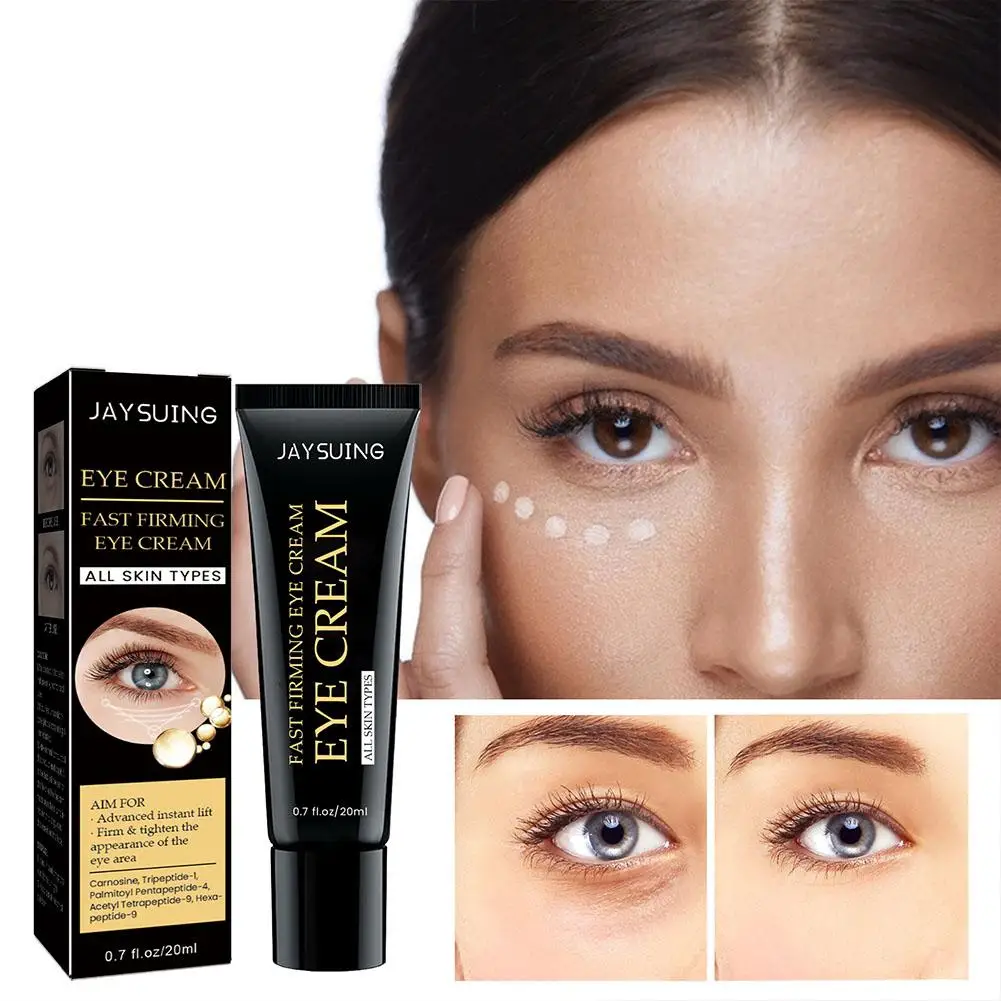 Eye Cream para Apertar Rugas, Remover Olho, Sacos Gordos, Inchaço, Suave, Refirmante, Massagem, Cuidados com a Pele, Eye Lifting, Nourish, X4D3