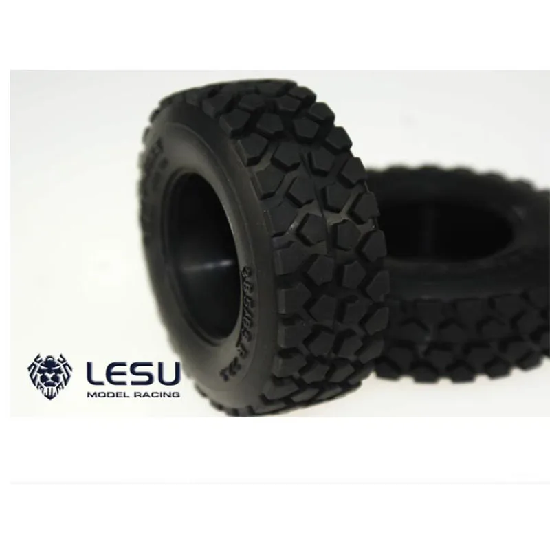 Lesu Modell für 1/14 Truck Tamiya Trailhead Gravel Reifen, Reifenhaut, Schlamm-Kipper, 85 mm Durchmesser, Reifenmodell, RC-Zubehör – Detail 5