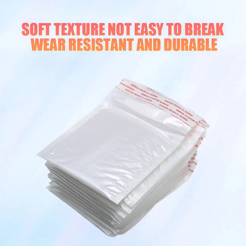 30 or 50PCS White Foam Envelope Bags Self Seal Padded Shipping Bubble Envelopes With Bubble Wrap Mailing Bag Paper Envelopes