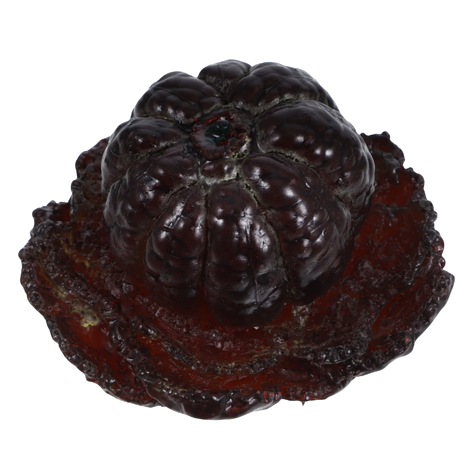 

Color Changing Orange Tea Pet Resin Craft Adornment Tea Table Vivid Fruit Shape Ornament Desktop Decor Home Gift Christmas