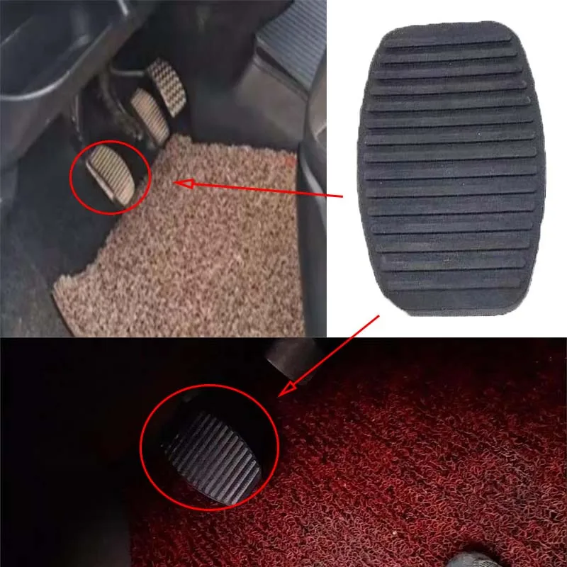 Brake Clutch Pedal Pad Covers For Fiat Panda 2003-On  Van 2012-On Punto 1997 - 1999 55 1993 - 1999 75 1993 - 1999