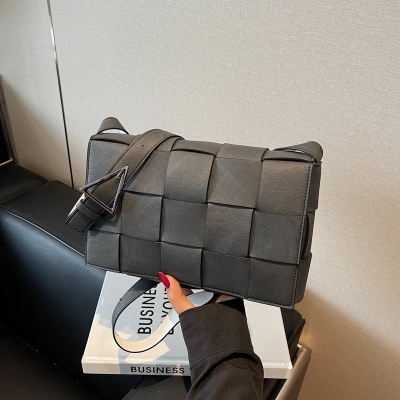 حقيبة كروس جلدية فاخرة للسيدات حقيبة كتف مصممة للسيدات محفظة حمل عصرية فاخرة #5