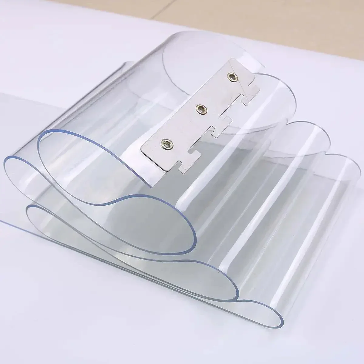 PVC winddichter weicher Vorhangstreifen, Gefrierschrank-Vorhangstreifen, transparenter Vorhang, Kunststoff, Wintertür, PVC, Küchenschrank, Bildschirmvorhang
