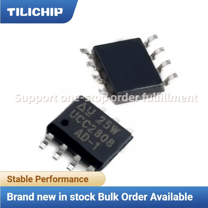 1PCS Brand new UCC2808ADTR-2 SMD SOIC-8 Push-Pull AC-DC Controller and Regulator, Original