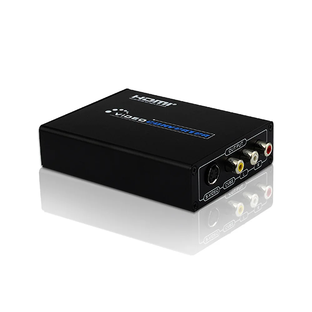 Convertidor AV a HDMI avtohdmi AV + SVIDEOl a HDMI convertidor RCA conversión