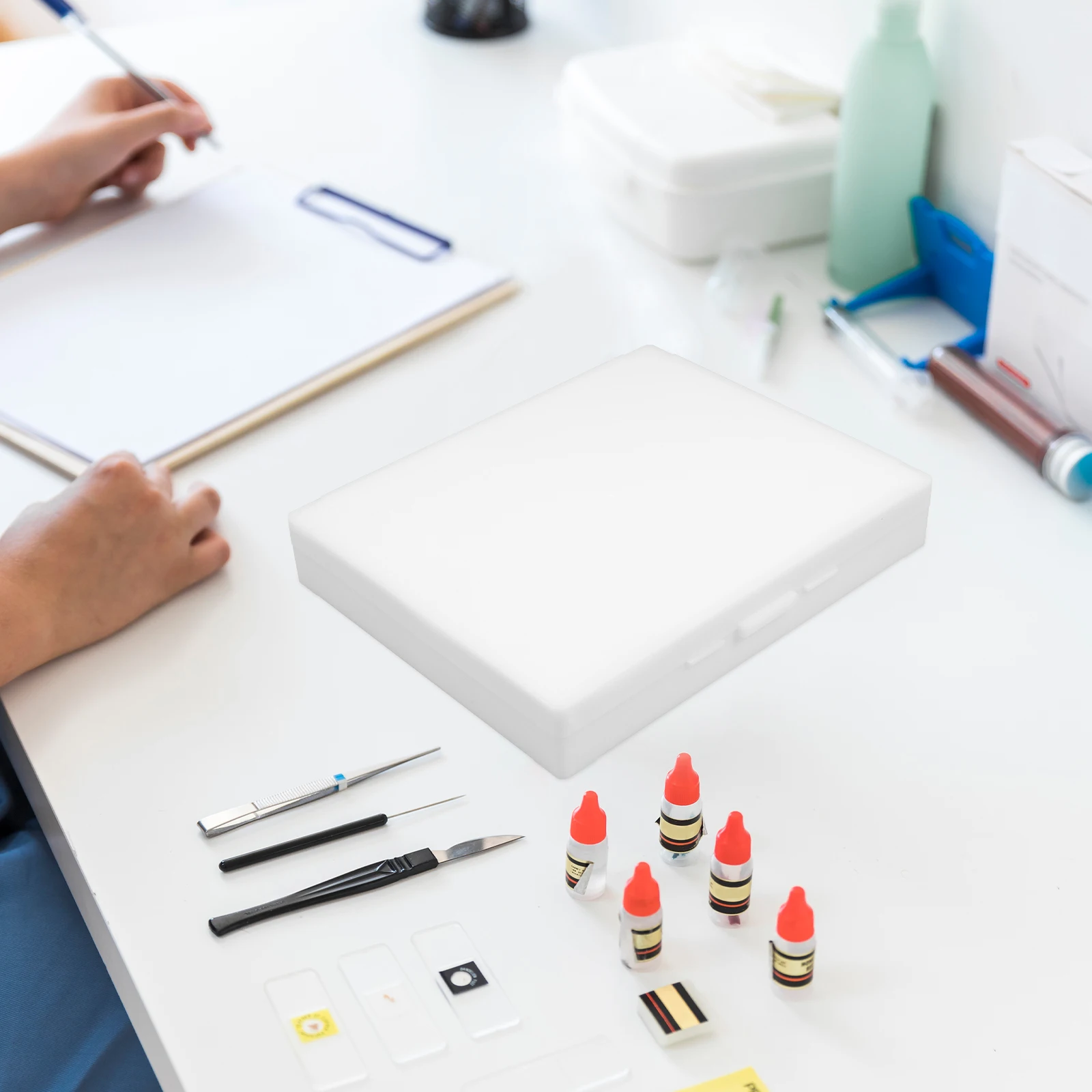 

Microscope Accessory Laboratory Supplies Mini Accessories Kit Plastic Drying Rack