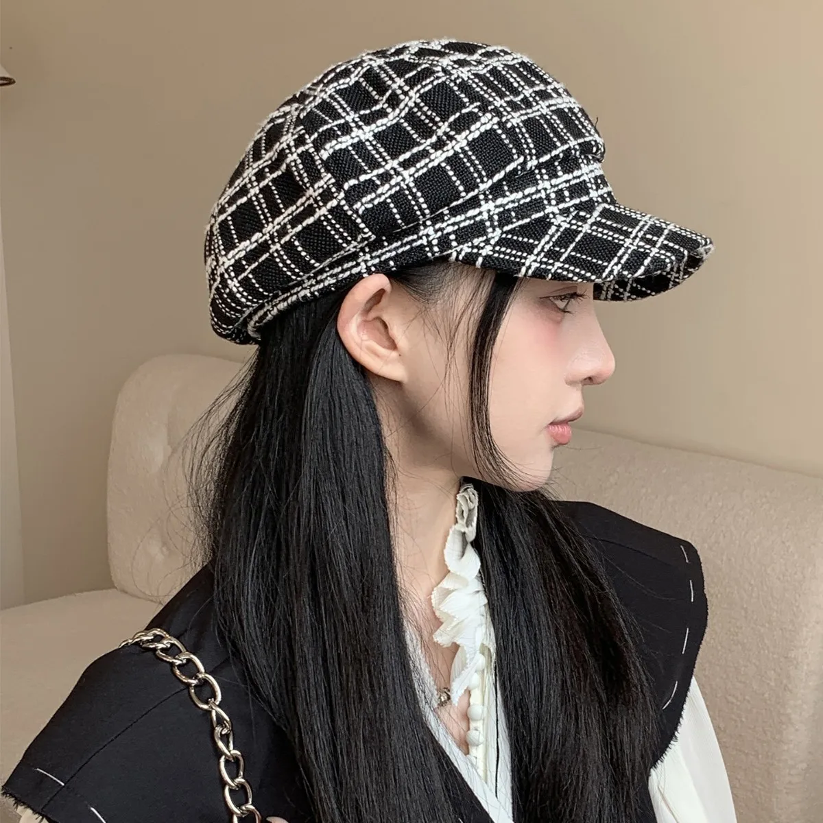 faionable-outono-inverno-boina-octogonal-chapeu-feminino-estampado-dubill-pintor-sle-bone-casual-versatil-coreano