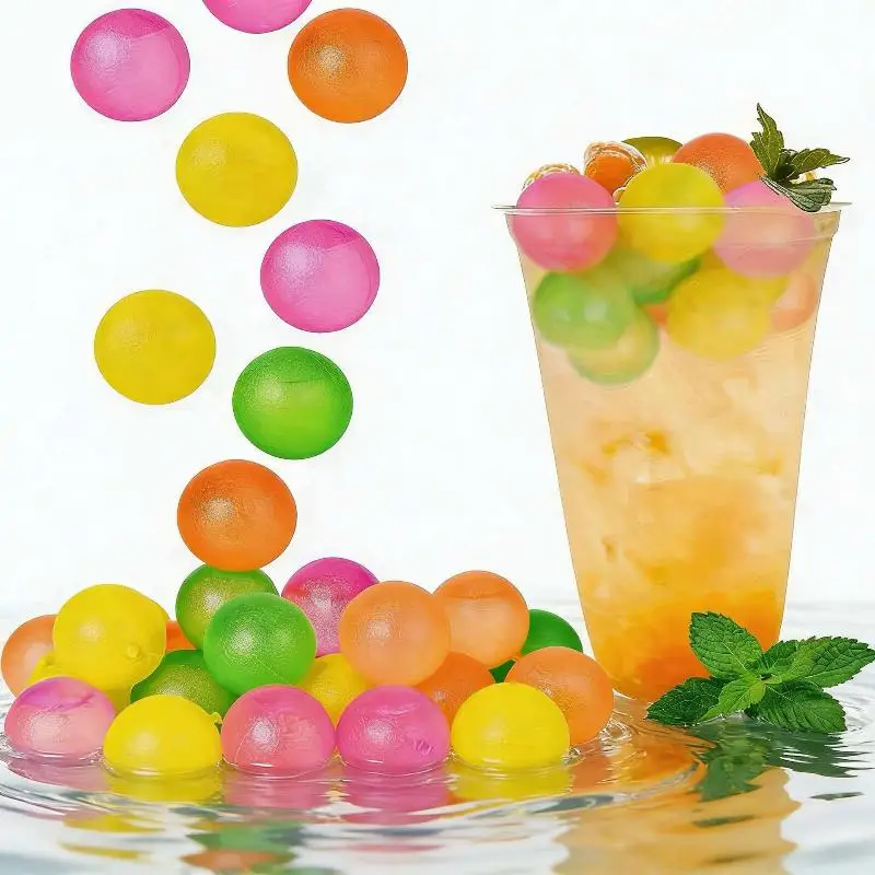 8/24Pcs Various Shapes Reusable Plastic Fake Ice Cubes Quick Cooling Ice Grains For Bar Coffee Wine Cocktail Drinks