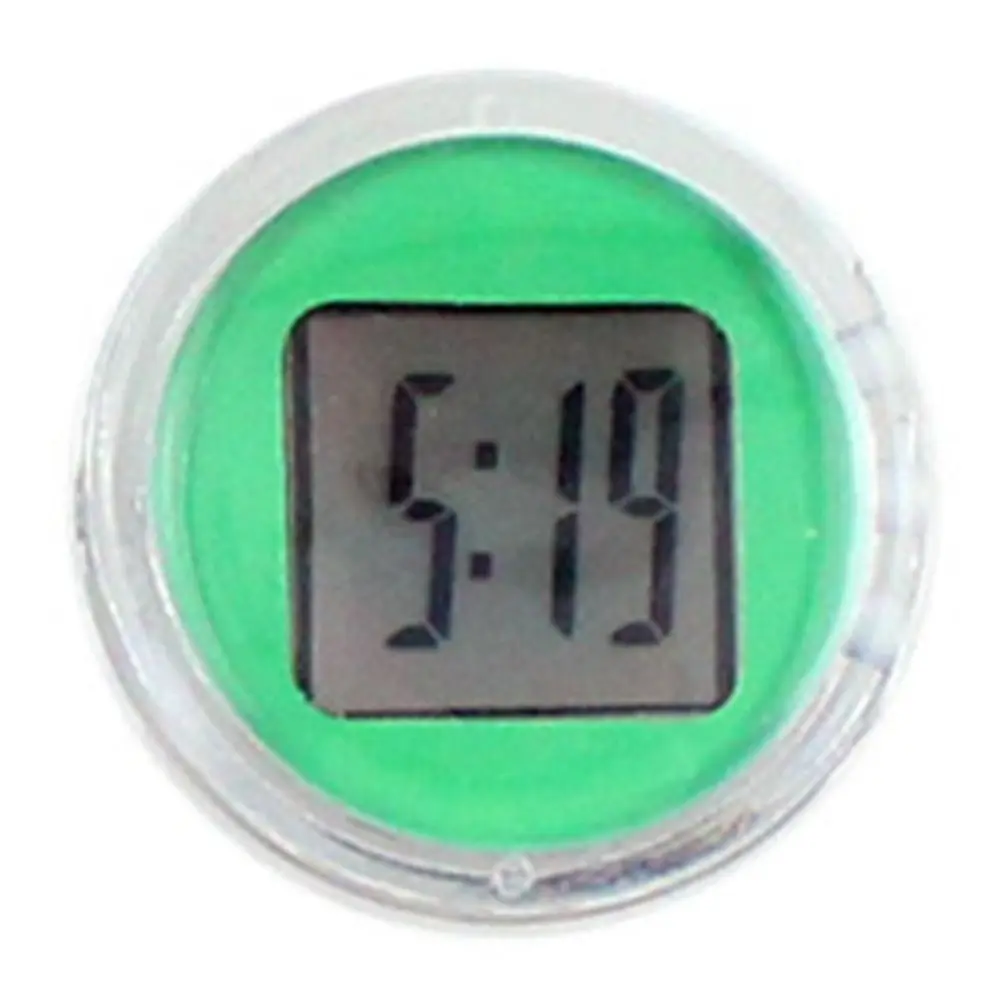Creative Mini Car Clock Mute ABS Motorcycle Electronic Watch Simple Electronic Motorcycle
