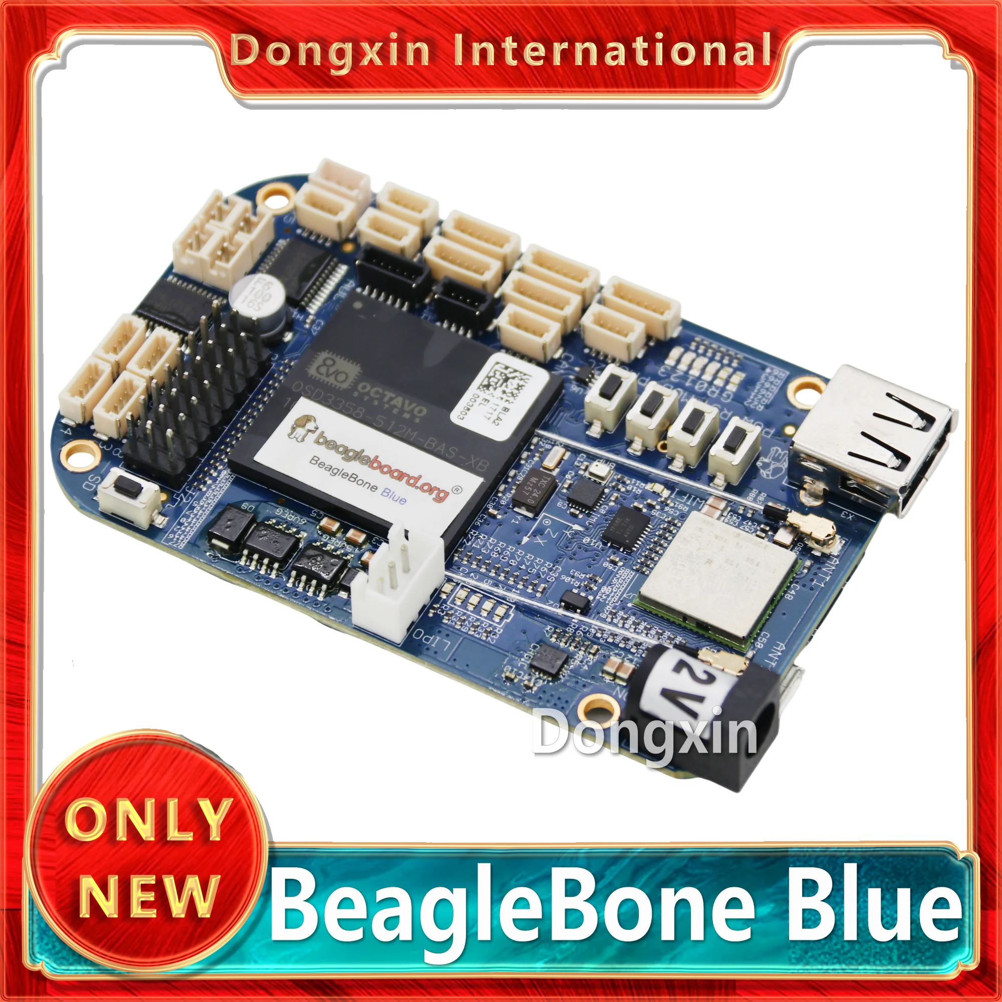 

BeagleBone Blue development board; robot controller; wireless communication; OSD3358