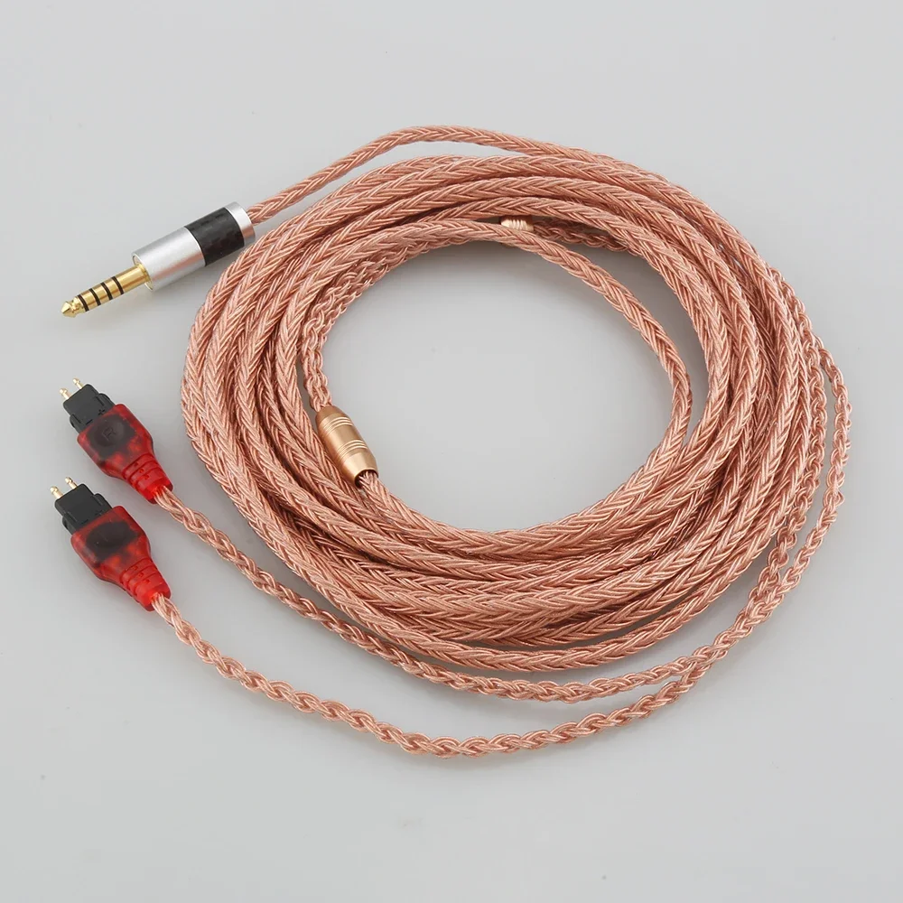 HiFi 2,5 мм 3,5 мм XLR сбалансированный 16-ядерный 99% 7N OCC кабель для наушников для Sennheiser HD580 HD600 HD650 HDxxx HD660S HD58x HD6xx