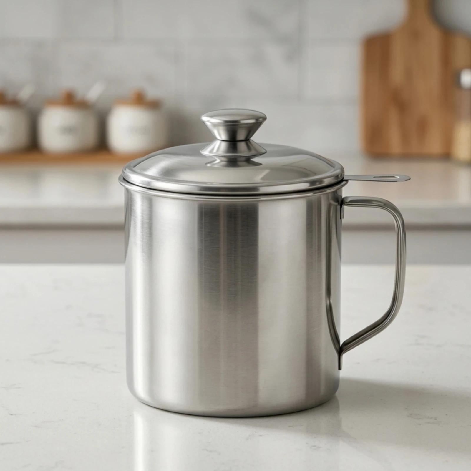 Olie-opslagpot met filter Vaat - Home Cooking Oil Filter recensie en prijs