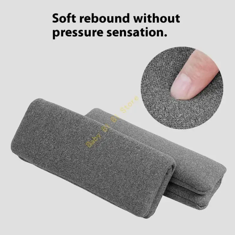 Strollers Shoulder Strap Protectors Crotch Mat No Tool Needed Comfortable Padding Machine Washable For Newborns Toddler 11UC