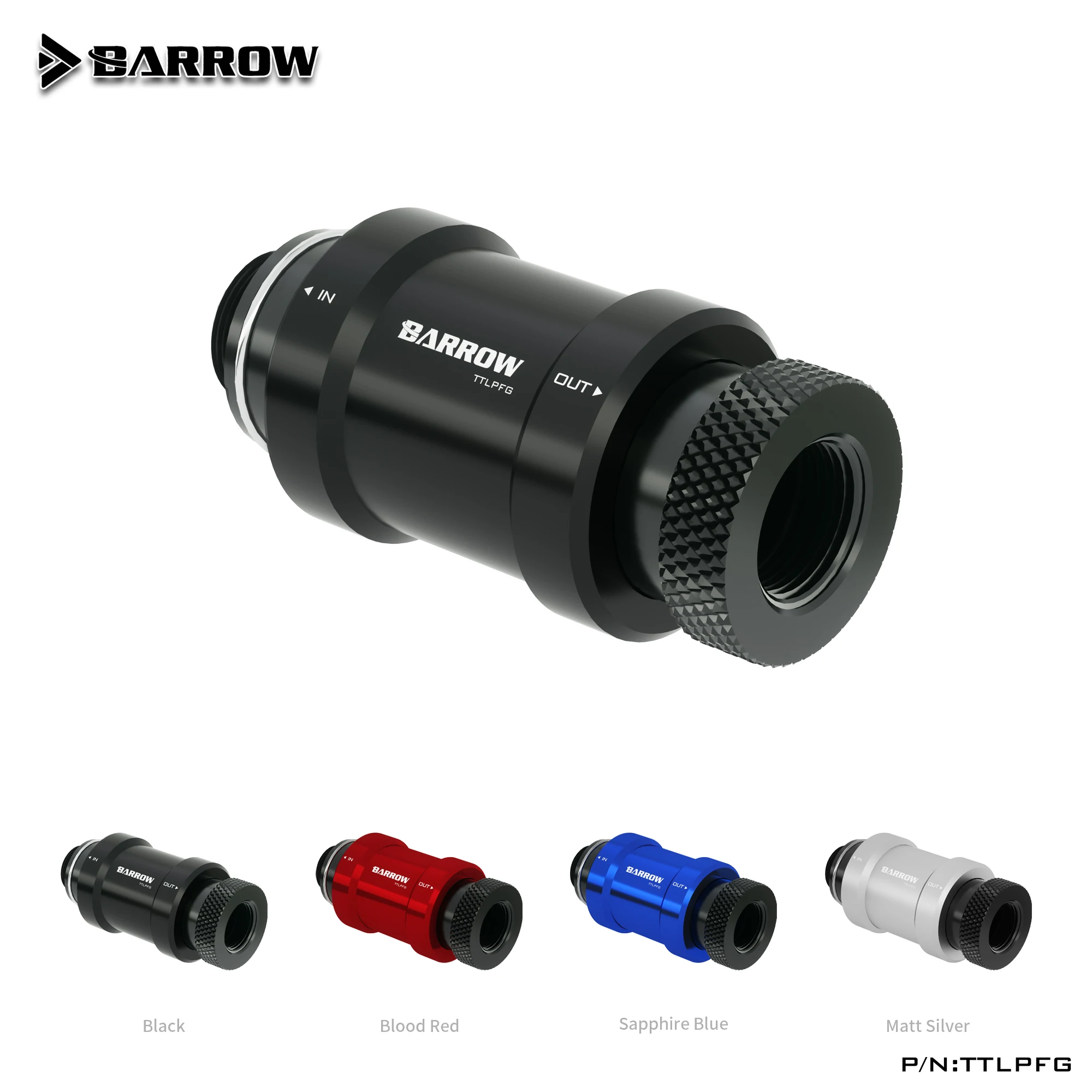

Barrow TTLPFG Male-Female Flat Push Type Stop Valve