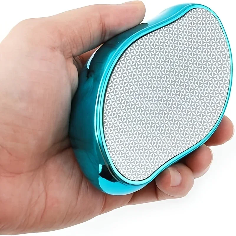 مزيل الشعر الكريستالي لآلام الشخص بالكامل - أداة تقشير مقاومة للماء وخالية من العطور للبشرة الناعمة على الذراعين والساقين والظهر