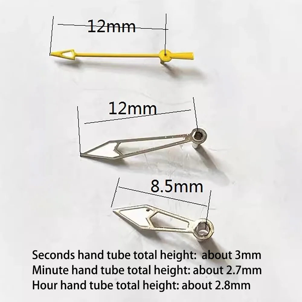 Watch Parts Quartz Watch Hands Suitable for 2035 Movement High Needle and High Needle Watch Accessories Watch Pointer