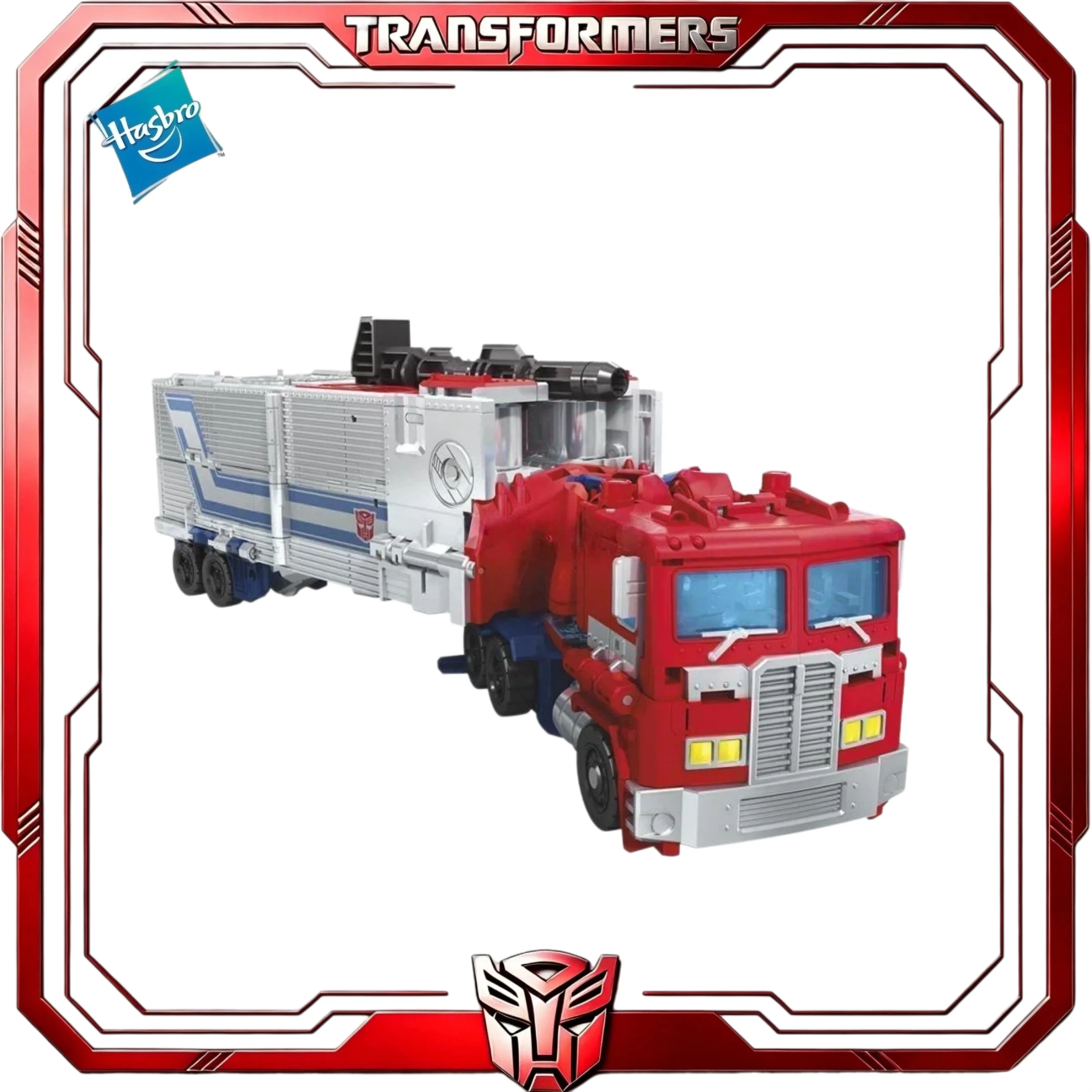 In Stock Hasbro Transformers Power of the Primes Optimus Prime G1 Autobot Hobby Collection Gift Figure view 3