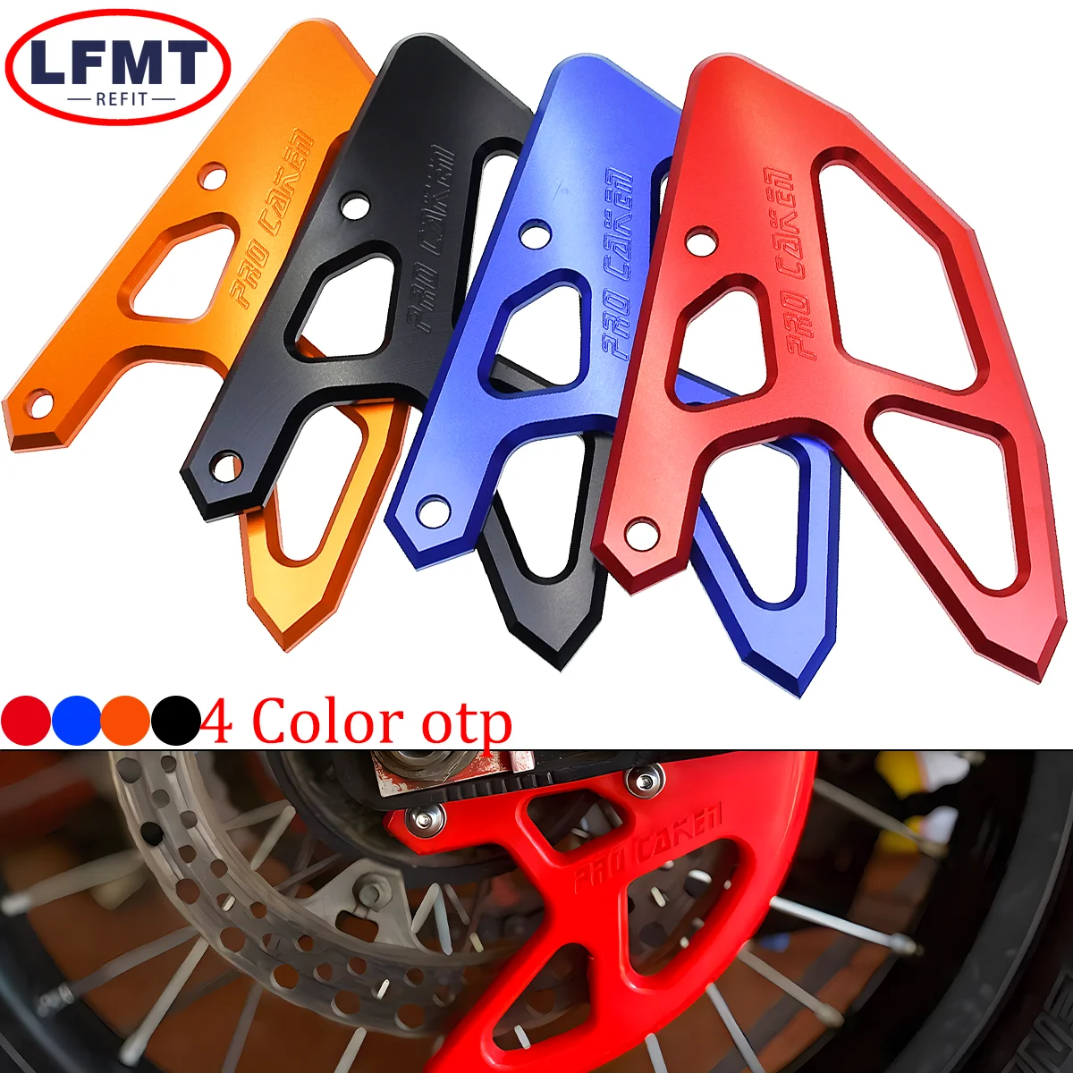 

Motorcycle Rear Brake Caliper Brake Disc Guard Protector Cover For Honda CRF 250X 450X 250R 450R CR 125R CR250R 450L 2002-2023