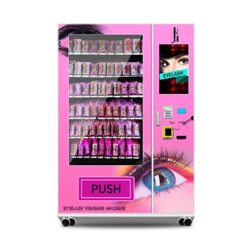 LED Light Attractive Eyelash Extensions Makeup Tool Kits Vending Machine